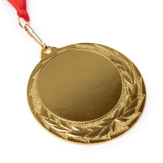 DRESEL - Medal z metalu z paskiem, Ø 7 cm