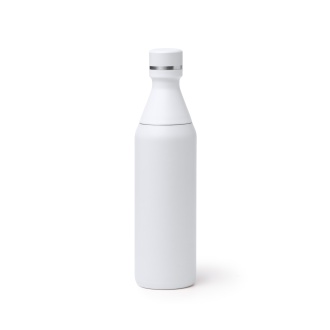 BLOSON - Stainless steel vacuum bottle with dual-opening system, 550 ml