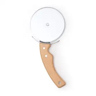 Zaneti - Pizza knife with a wooden handle