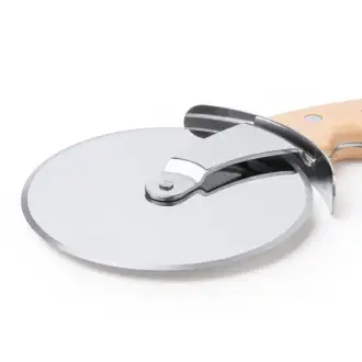 Zaneti - Pizza knife with a wooden handle