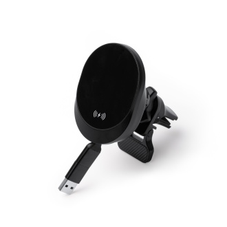 BRAVEK - Magnetic car mount with wireless charger