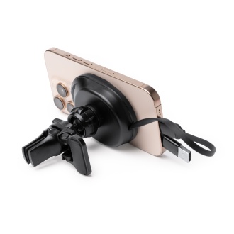 BRAVEK - Magnetic car mount with wireless charger