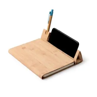PIKSON - Notebook with a smartphone stand
