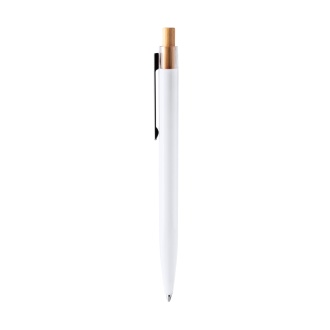 DIKEN - Ballpoint pen with a body made from recycled ABS and a bamboo click mechanism