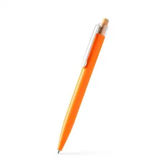 DIKEN - Ballpoint pen with a body made from recycled ABS and a bamboo click mechanism