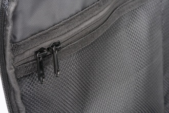 SOPLEX - PU leather backpack with vacuum compression (pump included)