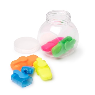 CALVER - Zestaw 5 markerów w przezroczystym pojemniku