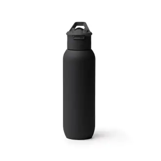 BULGON - Butelka termiczna ze stali nierdzewnej z recyklingu, uchwyt i słomka, 500ml