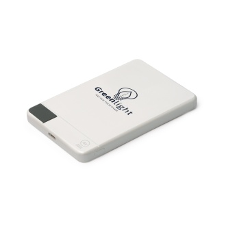 PROMAX - Powerbank (5000mAh) z ładowaniem bezprzewodowym i pierścieniem magnetycznym, korpus z aluminium z recyklingu