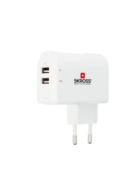 EU USB CHARGER 2 PORT - Wall charger - 2 ports