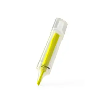 Albion - Marker fluorescencyjny wykonany z tworzywa sztucznego RPET pochodzącego z recyklingu o półprzezroczystej konstrukcji.