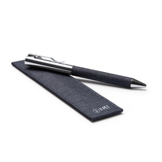 Braman - Twist pen made of metal and RPET polyester. 