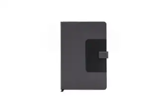 DELUXE NOTES - A5 notebook with pen and phone stand