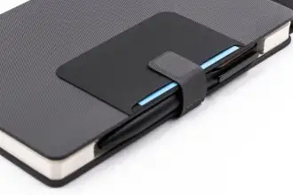 DELUXE NOTES - A5 notebook with pen and phone stand