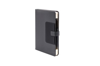 DELUXE NOTES - A5 notebook with pen and phone stand