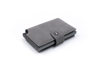 Wally Porto Vegan - Aluminum RFID wallet with vegan case