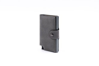 Wally Porto Vegan - Aluminum RFID wallet with vegan case