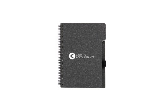 NOTY PAPYR ECO - notes A5 w twardej oprawie wykonany z papieru z recyklingu
