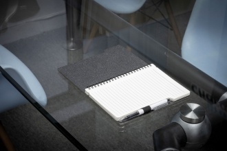 NOTY PAPYR ECO - notes A5 w twardej oprawie wykonany z papieru z recyklingu