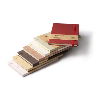 Fruti - A5 format notebook with a hard cover made from fruit scraps