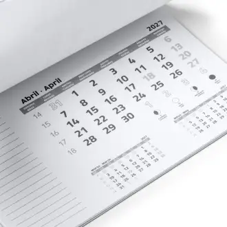 SERBAL - Mouse pad with calendar