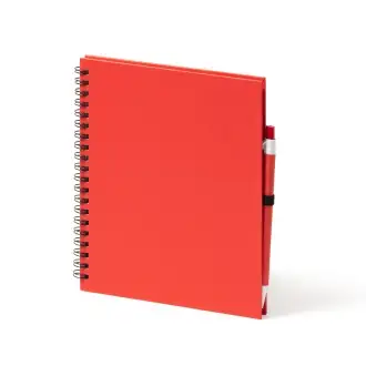 LEYNAX - Notepad with smooth pages and pen holder
