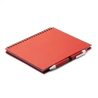 LEYNAX - Notepad with smooth pages and pen holder