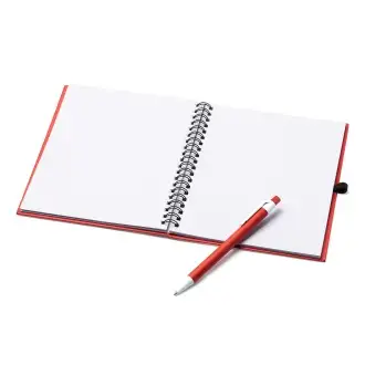 LEYNAX - Notepad with smooth pages and pen holder
