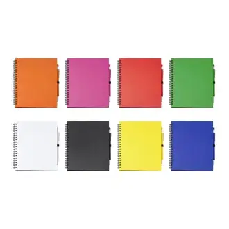 LEYNAX - Notepad with smooth pages and pen holder