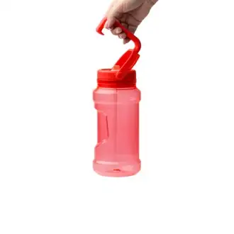 METZER - PETG Water Bottle with Straw and Handle, 1.5 L