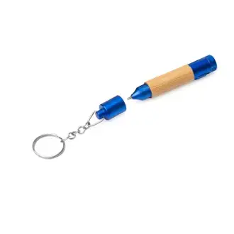 MINFER - Keychain with a flashlight and a pen