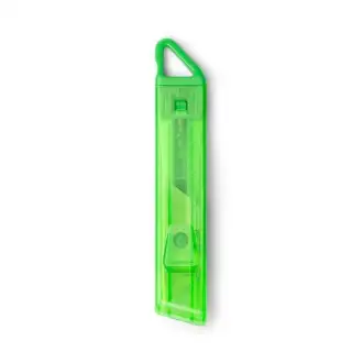 TARPER - Translucent utility knife with an automatic blade retraction system