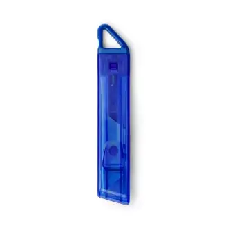 TARPER - Translucent utility knife with an automatic blade retraction system