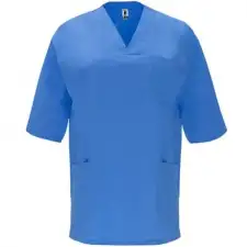 Panacea - Fartuch medyczny unisex z krótkim rękawem