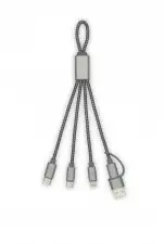 TRIDENT 2 - wzmocniony kabel USB 4w1 - 190mm