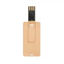 ECO USB 9 - Pamięć USB z funkcją breloku wykonana z materiału z recyklingu