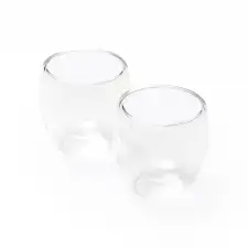 CAPSUL - Zestaw 2 szklanek 90 ml o podwójnych ściankach