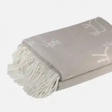 TAPIO WOOL BLANKET - Wełniany koc
