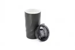 CALIX CERAMICA ECO - Kubek termiczny 400 ML wykonany ze stali z recyklingu i ceramiki