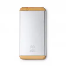 Guler - Powerbank o pojemności 5000 mAh, wykonany z aluminium z recyklingu i bambusa.