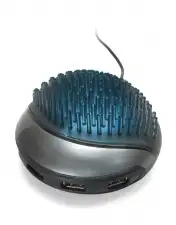 BUSINESS POINT - Rozgałęziacz USB z podstawą na wizytówki i podświetleniem