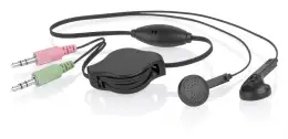 STEAREO - Słuchawki douszne stereo z mikrofonem