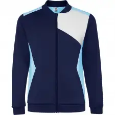 LEROS - Bluza sportowa zapinana na zamek, 240 g/m².