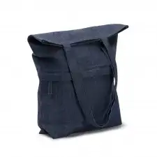 KIRK - Torba na ramię z dżisnu z recyklingu (280 g/m²)
