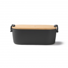 BRIOX - Pudełko na lunch z PP i pokrywką z bamusa, 1l.