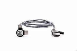 TRIDENT PRO ECO - 60W PD superszybki kabel do ładowania, wykonany z materiału RPET