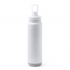 NUFRIK - Butelka termiczna (650ml) z przykręcanym głośnikiem