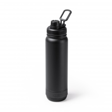 NUFRIK - Butelka termiczna (650ml) z przykręcanym głośnikiem