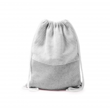 MADEIRA - Pareo/plecak sznurkowy (2w1), bawełna z recyklingu 180 g/m²