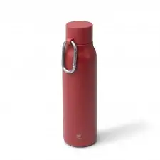 CUBEL - Termos (550ml) ze stali nierdzewnej z recyklingu z karabińczykiem